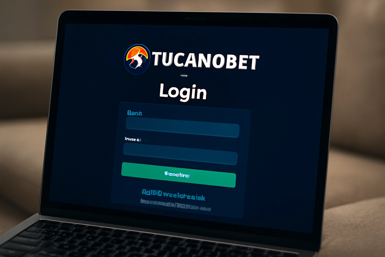 Criar uma nova Conta no plataforma TUCANOBET